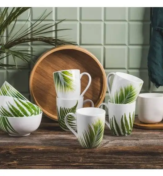 AMBITION NATURAL Okrągła taca bambusowa 29,5 cm