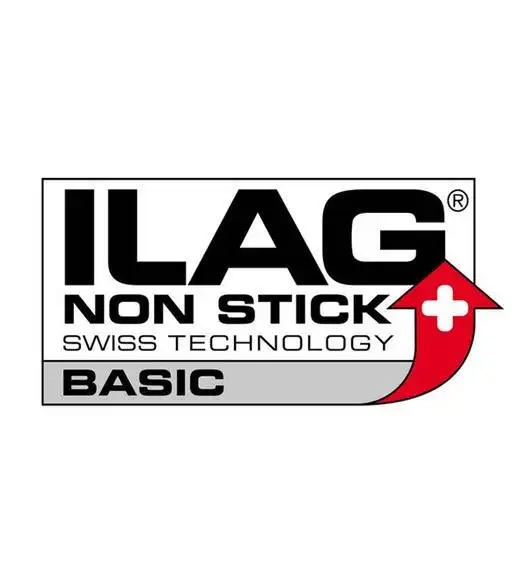 AMBITION GRAPHITE Komplet garnków z pokrywkami 20, 24, 28 cm + Rondel 16 cm + Zestaw Patelni 20, 24, 28 cm + naleśnikowa 25 cm / Powłoka ILAG BASIC