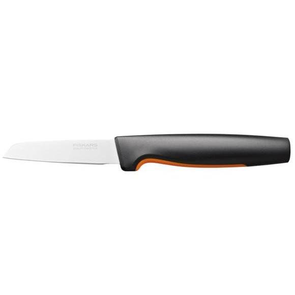 FISKARS FUNCTIONAL FORM 1057554 Komplet 5 noży w bloku czarnym + Nóż do smarowania + nóż do skrobania