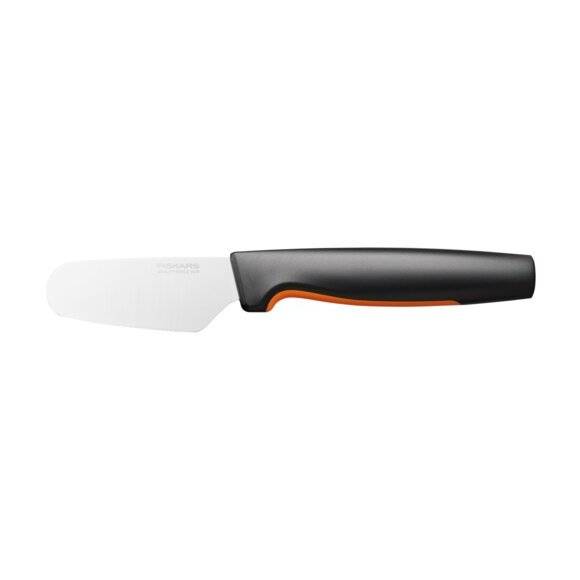 FISKARS FUNCTIONAL FORM 1057554 Komplet 5 noży w bloku czarnym + Nóż do smarowania + nóż do skrobania