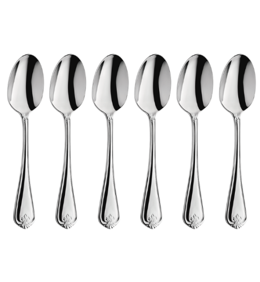 AMEFA DUKE Sztućce UE 6x Łyżka obiadowa 19,7 cm luzem stal 18/10 RETRO STYL