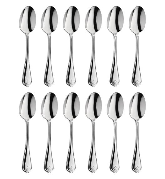 AMEFA DUKE Sztućce UE 12x Łyżka obiadowa 19,7 cm luzem stal 18/10 RETRO STYL