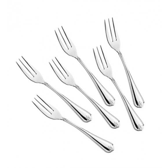 AMEFA DUKE Sztućce UE 12x Widelczyk do ciasta LUZ stal 18/10