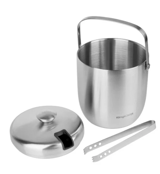 TADAR ORIS Wiaderko do lodu 2,8 L / stal nierdzewna satynowa