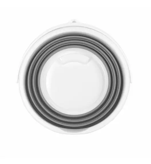 TADAR SILICO Składane wiadro silikonowe 10 L / szare