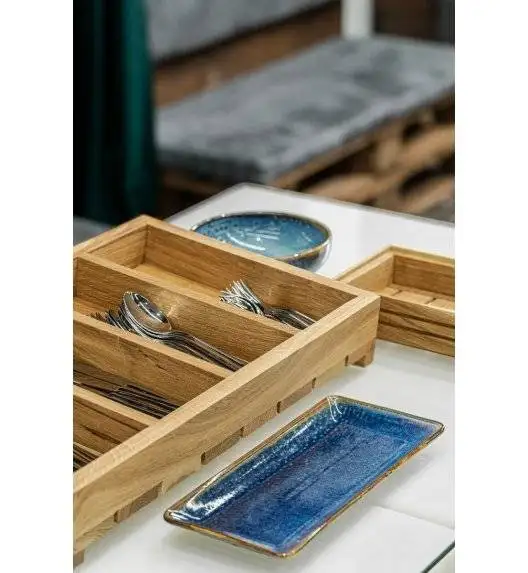 WYPRZEDAŻ! VERLO DEEP BLUE Talerz głęboki 28,5 cm / porcelana