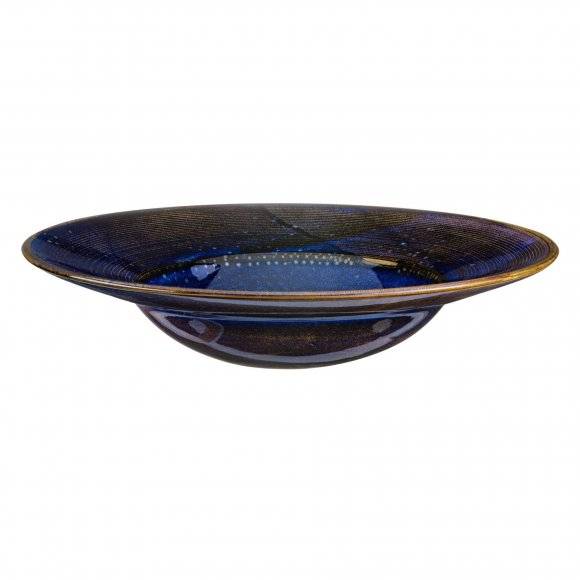 WYPRZEDAŻ! VERLO DEEP BLUE Talerz głęboki 28,5 cm / porcelana