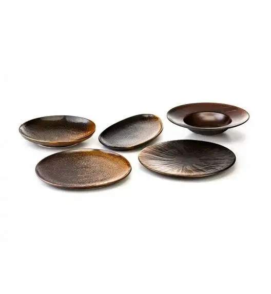 WYPRZEDAŻ! VERLO FIRE Talerz Ø 28,5 cm / porcelana