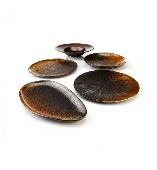 WYPRZEDAŻ! VERLO FIRE Talerz Ø 28,5 cm / porcelana