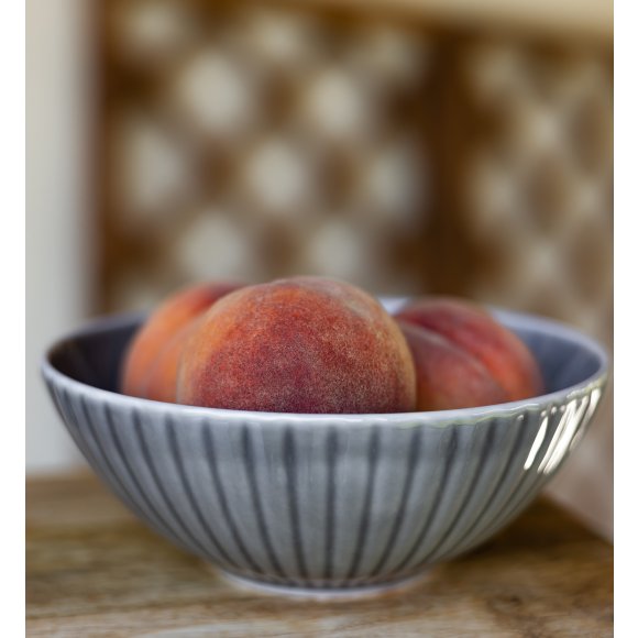 LUBIANA DAISY CLOUD K1 Komplet 12 x salaterka 17 cm / szary