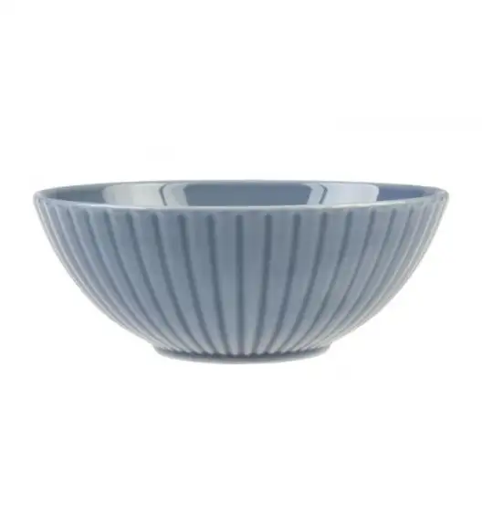 LUBIANA DAISY SEASIDE K9 Komplet 12 x salaterka 17 cm / szaro - niebieski