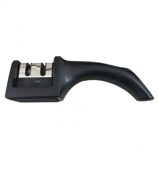 GERLACH FINE Komplet 5 noży w bloku + ostrzałka 2w1 + nożyce drewniane do drobiu