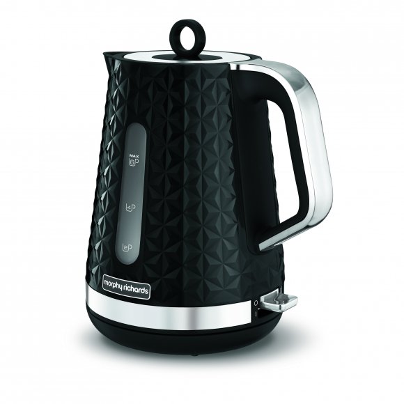 MORPHY RICHARDS VECTOR Czajnik elektryczny / czarny 1,5 L / BPA FREE / 108311