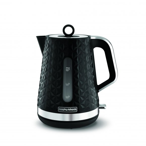 MORPHY RICHARDS VECTOR Czajnik elektryczny / czarny 1,5 L / BPA FREE / 108311