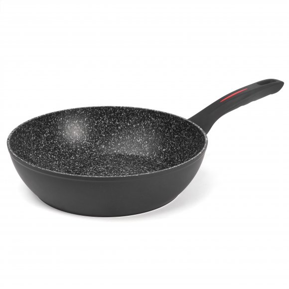 STARKE PRO PICCANTE Patelnia głęboka 28 cm / Powłoka Granitowa Greblon C3