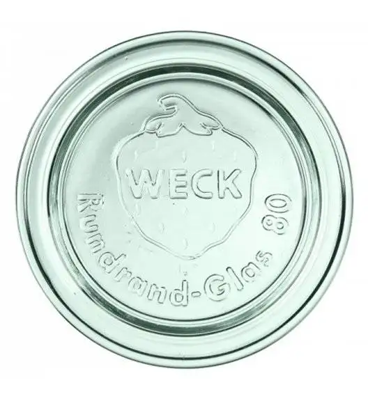 WYPRZEDAŻ! WECK Komplet 6 wieczek / zakrętek 10 cm