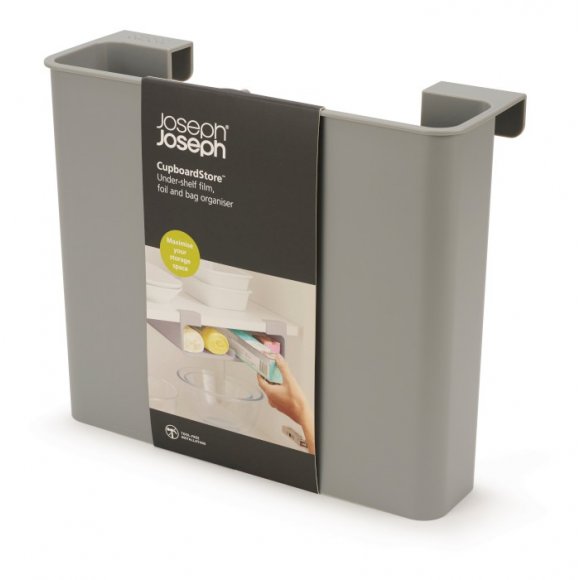 JOSEPH JOSEPH CupboardStore Organizer do szafki na folie spożywcze / szary