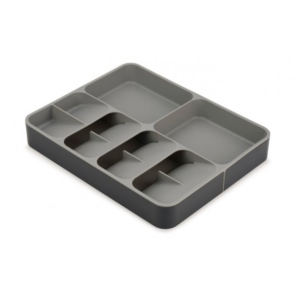 JOSEPH JOSEPH Drawer Store Rozsuwany organizer do szuflady na sztućce 39,5 x 31,5 cm / szary