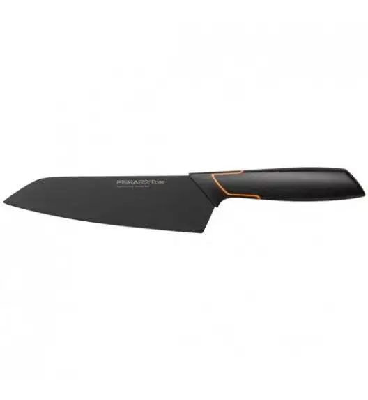 FISKARS EDGE Komplet 5 noży kuchennych + ostrzałka Essential / japońska stal nierdzewna 