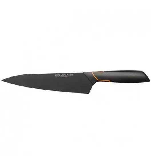 FISKARS EDGE Komplet 5 noży kuchennych + ostrzałka Essential + obierak FF/ japońska stal nierdzewna 