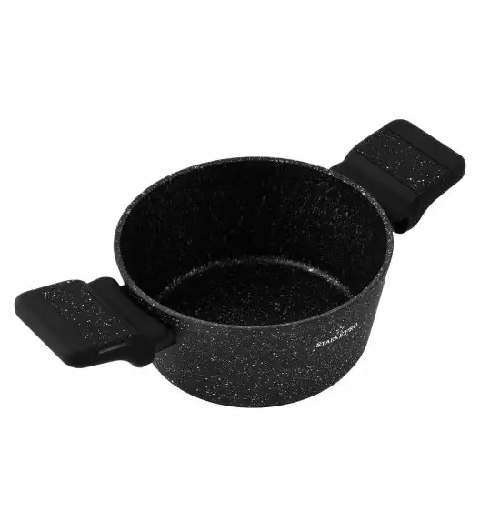 STARKE PRO CERES MARBLE Garnek z pokrywką 16 cm / Powłoka Aerolite Plus
