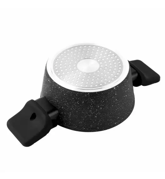 STARKE PRO CERES MARBLE Garnek z pokrywką 16 cm / Powłoka Aerolite Plus