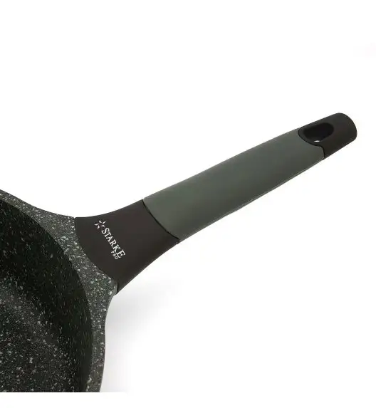 STARKE PRO VIRIDI Patelnia głęboka 24 cm z pokrywką / Greblon® C3