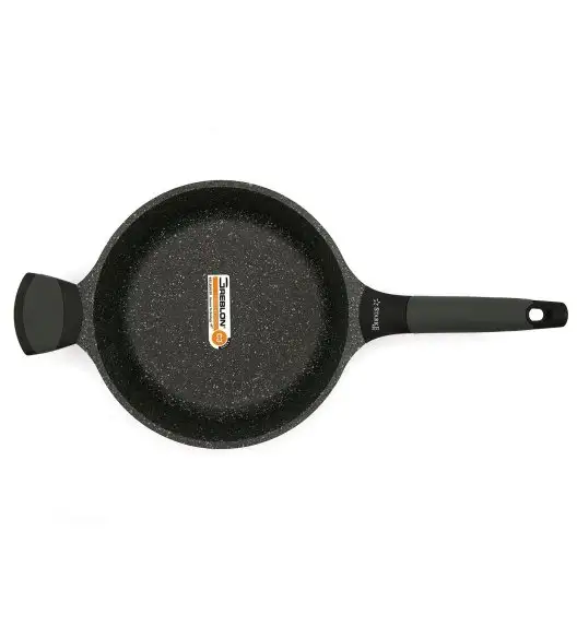 STARKE PRO VIRIDI Patelnia głęboka 24 cm z pokrywką / Greblon® C3