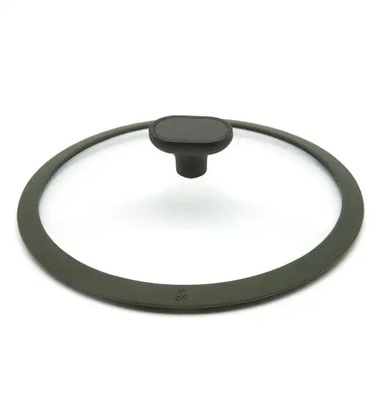 STARKE PRO VIRIDI Patelnia głęboka 24 cm z pokrywką / Greblon® C3