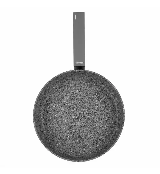 STARKE GENIUS Patelnia 28 cm / indukcja / Powłoka granitowa Multi Stone nano-tech
