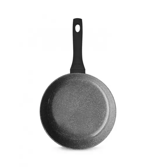 GERLACH GRANITEX GREY Patelnia z powłoką ceramiczną ILAG Xera Dur 2® 28 cm / aluminium + pokrywka