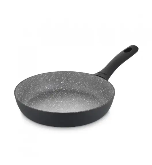 GERLACH SIMPLE Komplet Garnki z pokrywkami 9 el + patelnie Granitex Grey 20, 28 cm 