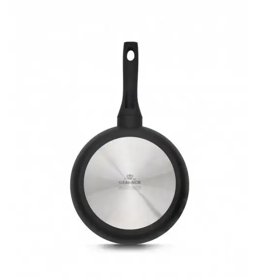 GERLACH Sendo Komplet garnki z pokrywkami 11 el  + Patelnia Initial 24, 28 cm + pokrywki uniwersalne