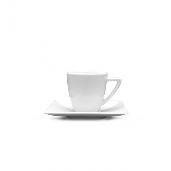 LUBIANA CLASSIC Filiżanka do espresso 70 ml + spodek 11 cm / porcelana