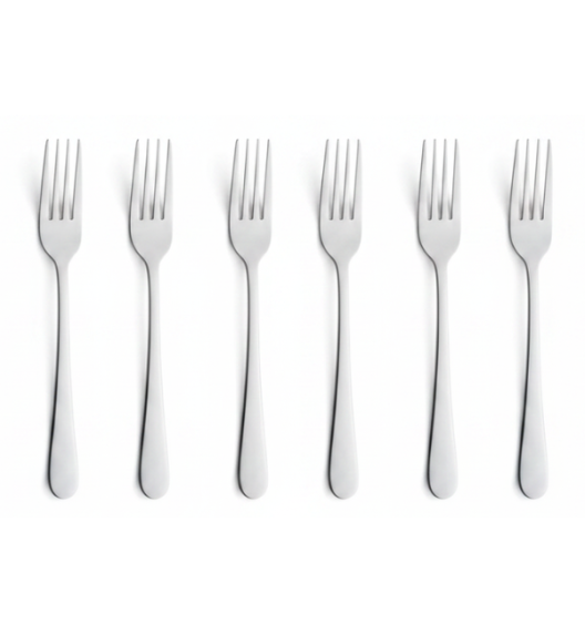 AMEFA AUSTIN Sztućce UE 6x Widelec stołowy 20,6 cm stal 18/0 