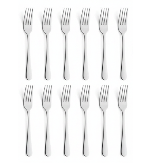 AMEFA AUSTIN Sztućce UE 12x Widelec stołowy 20,6 cm stal 18/0 