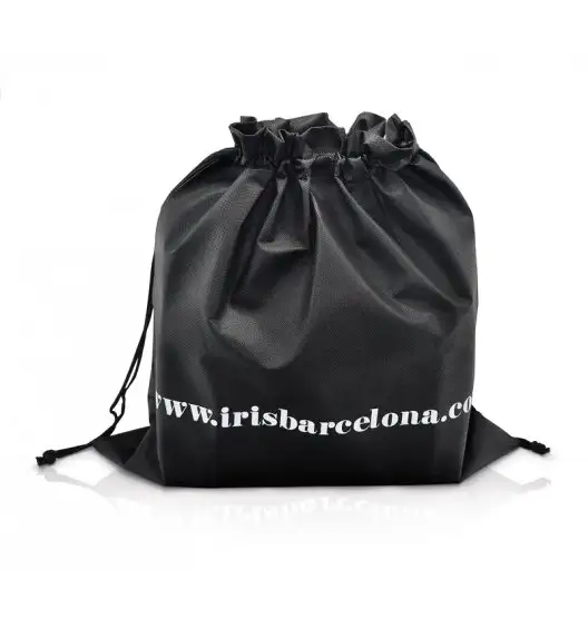 Elegancka torba na lunch z pojemnikami Bag Lola marki Iris w kolorze czarnym / Btrzy
