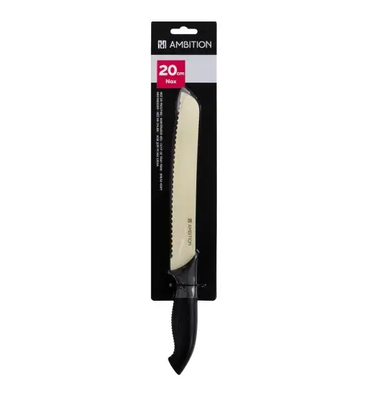 AMBITION NOX Nóż do chleba 20 cm / powłoka non-stick