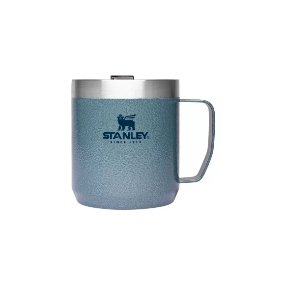 STANLEY CLASSIC Kubek kempingowy z pokrywką / 350 ml / niebieski / stal nierdzewna