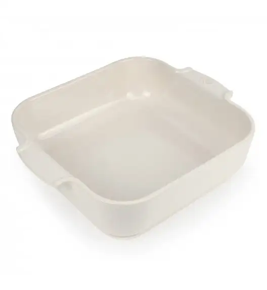 PEUGEOT APPOLIA Naczynie kwadratowe / 28 cm / ecru