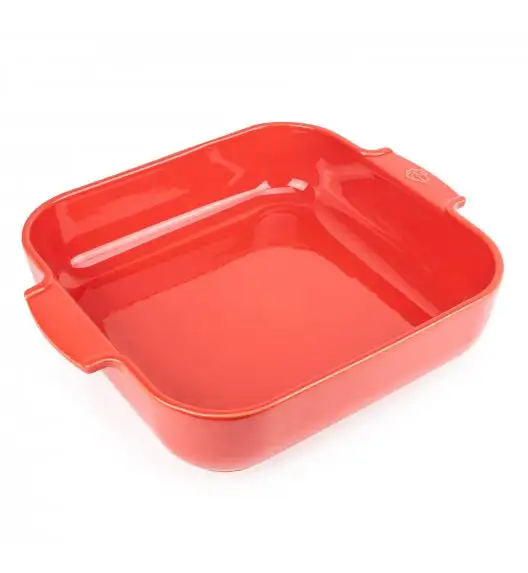 PEUGEOT APPOLIA Naczynie kwadratowe / 36 cm / czerwone