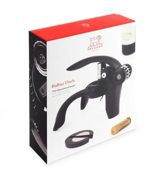 PEUGEOT BALTAZ Korkociąg półautomatyczny / czarny