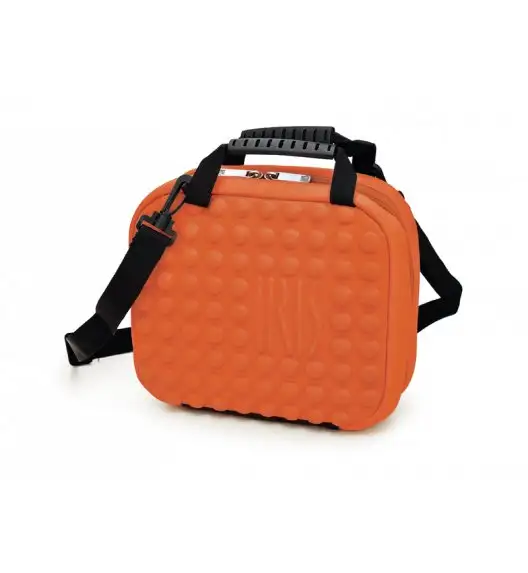 Praktyczna torba mini na lunch Twin Bag Iris z pojemnikami w kolorze pomarańczowym / Btrzy