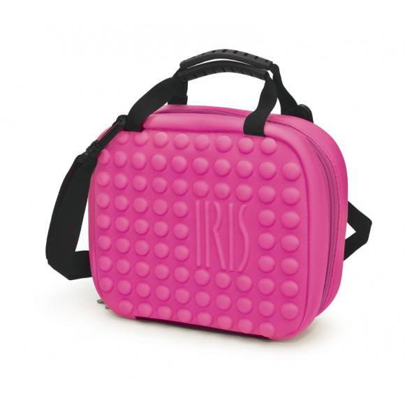 Praktyczna torba mini na lunch Twin Bag Iris z pojemnikami w kolorze różowym/ Btrzy