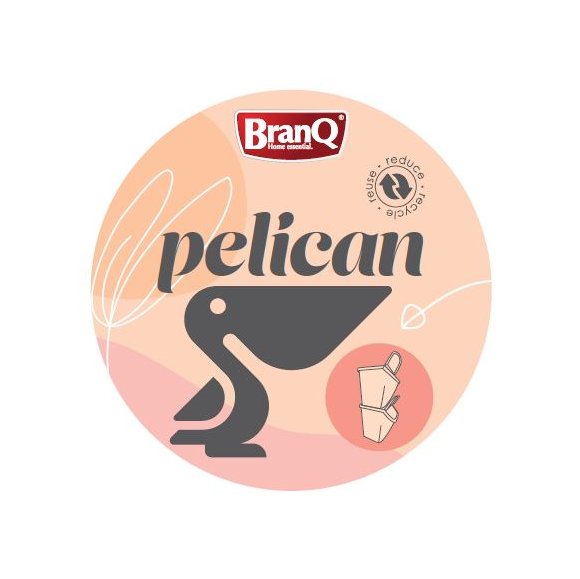 BRANQ PELIKAN 1333 Komplet 3 koszy do segregacji / 23 l