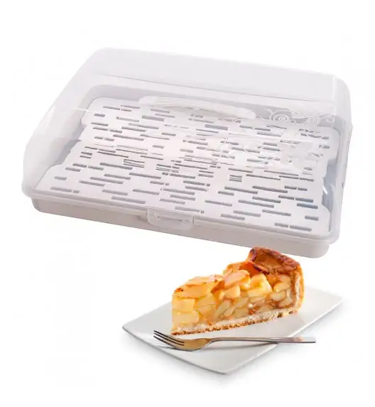 BRANQ VANILIA 1600 Pojemnik na ciasto z pokrywą / mix kolorów