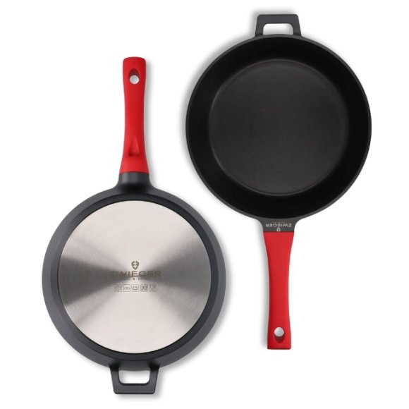 ZWIEGER OBSIDIAN Patelnia głęboka 28 cm GREBLON non- stick
