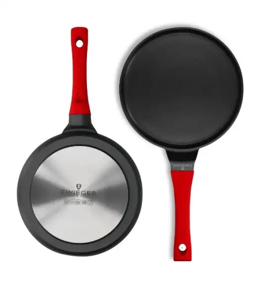 ZWIEGER OBSIDIAN Patelnia do naleśników 26 cm GREBLON non- stick