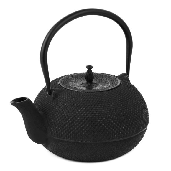 KONIGHOFFER HANAKO Żeliwny imbryk do herbaty z zaparzaczem 1,8 l / czarny