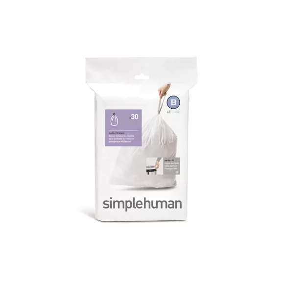 SIMPLEHUMAN Worki na śmieci / 6L / 30 szt.